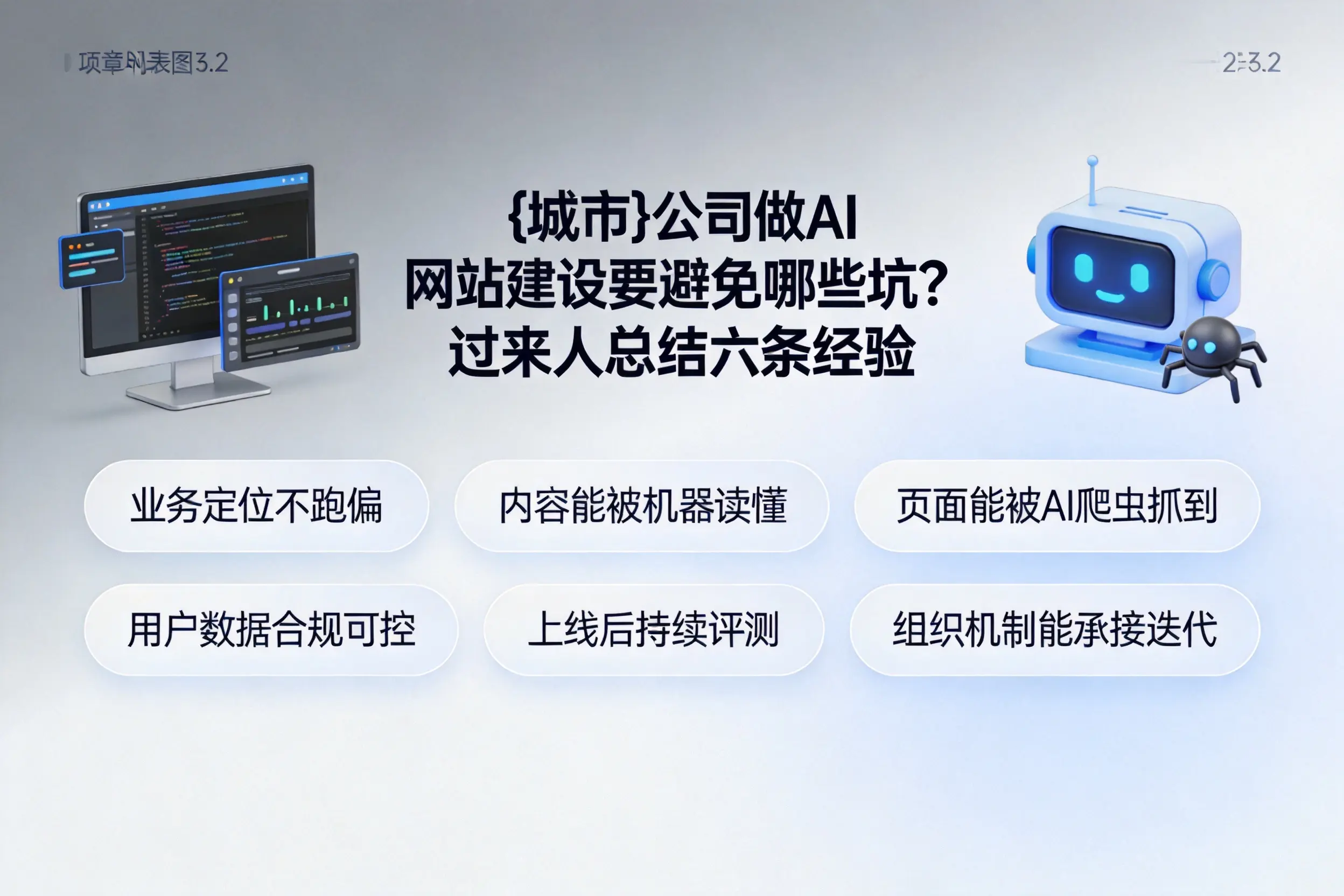 临汾公司做AI网站建设要避免哪些坑？过来人总结六条经验