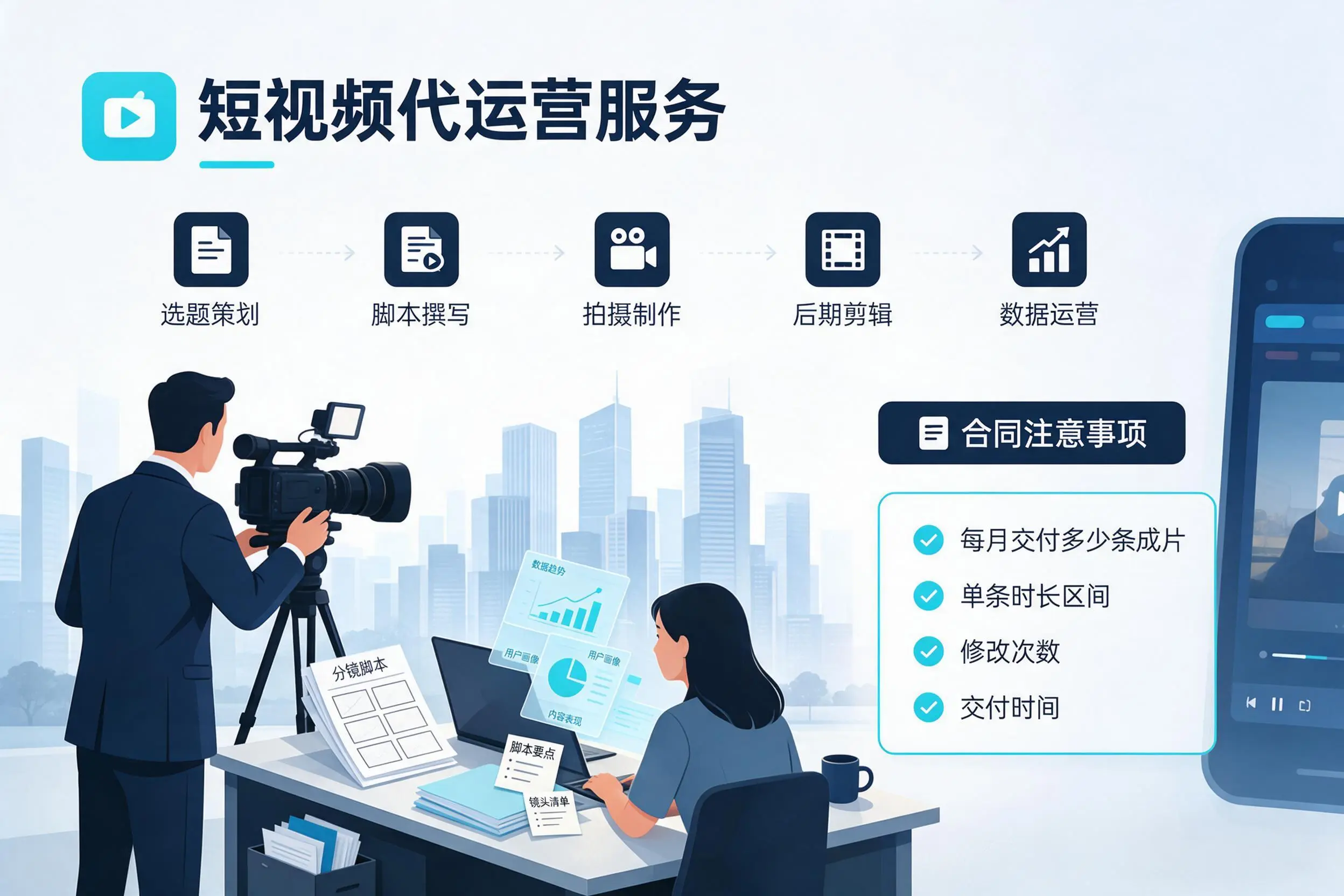 短视频代运营包含哪些服务？临汾企业常见问题科普
